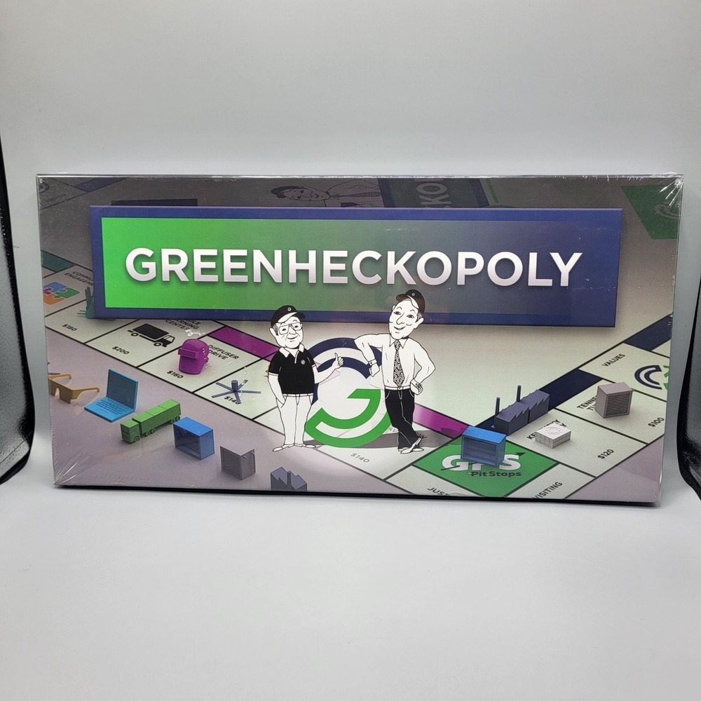 Monopoly Greenheckopoly Board Game 75th Anniversary Bob Bernie Greenheck Sealed
